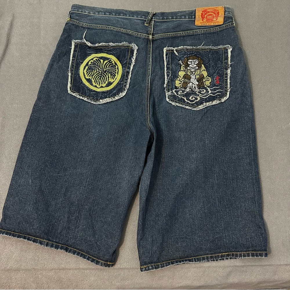 RMC Martin Ksohoh Baggy Denim Shorts, Size 42